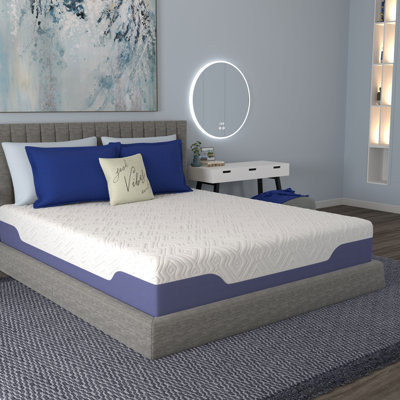 Vibe Supreme Cooling Hybrid Memory Foam Mattress | Bed-In-A-Box by Vibe