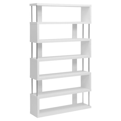 Rencher Accent Geometric Bookcase