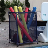 Rolling Pool Storage Organizer Bin by Essentially Yours