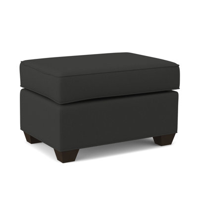 Clark 27" Wide Rectangle Standard Ottoman by Edgecombe Furniture