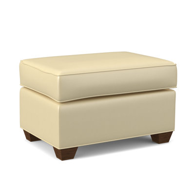 Clark 27" Wide Rectangle Standard Ottoman by Edgecombe Furniture