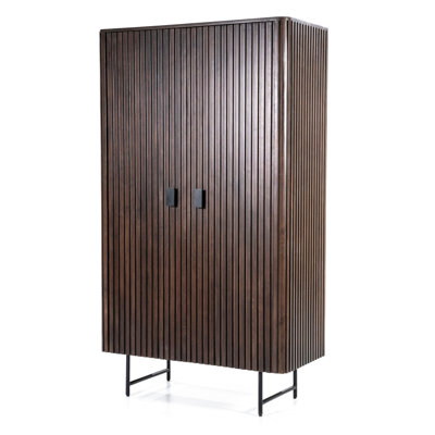 Remi Iron 2 - Door Accent Cabinet by Eleonora