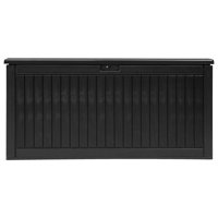 Edrosie Inc 260 Gallons Gallon Water Resistant Resin Lockable Deck Box by Edrosie Inc