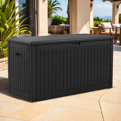 270 Gallon Resin Outdoor Storage Box by Edrosie Inc