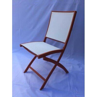 Hybrid 77 Folding Patio Dining Chair by Les Jardins
