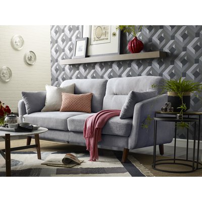 Elle Decor Chloe Square Arm Loveseat by Elle Decor