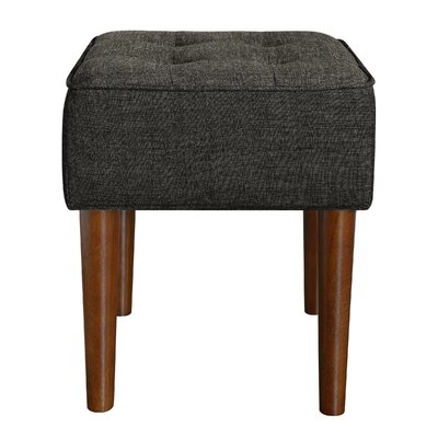 Elle Decor Aria Square Tufted Vanity Stool by Elle Decor