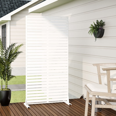 72" Metal Outdoor Privacy Screen by Lumioca