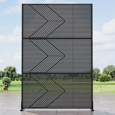 Liam Metal Privacy Screen Fence Panel