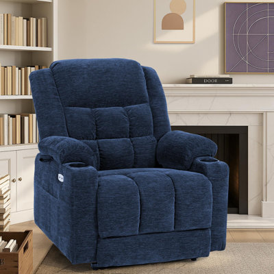 EONIX Dual Motor Lay Flat Power Lift Recliner Chair for Elderly, Electric Recliner Lift Chair for Adults with Cup Holders, 400lbs Heavy Duty Power Lif by EONIX
