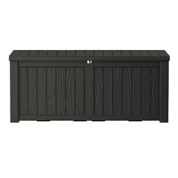 Emperic Design 120 Gallon Water Resistant Resin Lockable Deck Box by Emperic Design