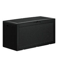 Emperic Design 100 Gallon Water Resistant Resin Lockable Deck Box by Emperic Design