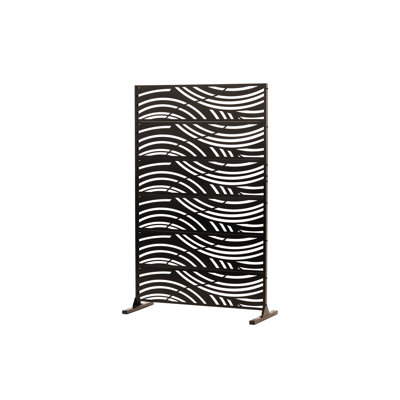 71.5"H X 47.2"W Outdoor Privacy Screen Freestanding, Decorative Room Divider by EASCOM