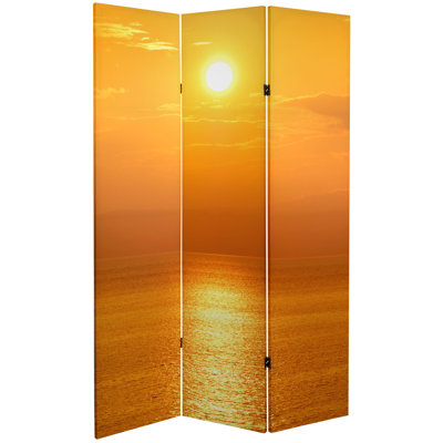 3- Panel Folding Room Divider by East Urban Home