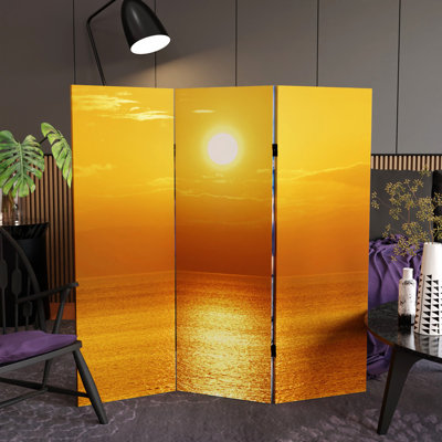 3- Panel Folding Room Divider by East Urban Home