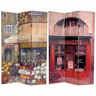 48" W x 72" H 3- Panel Folding Room Divider