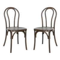 Statice Indoor And Outdoor Commercial Grade Wood Look Resin Thonet Style Chair by Lark Manor