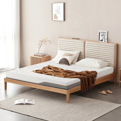 12" Medium Gel Memory Foam Mattress with Box Spring by ESHINE