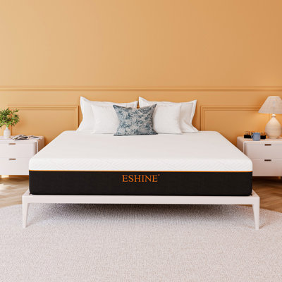 12" Medium-Plush Memory Foam Mattress with Green Tea–Infused Foam & Graphene Cover – 100-Night Free Trial by ESHINE