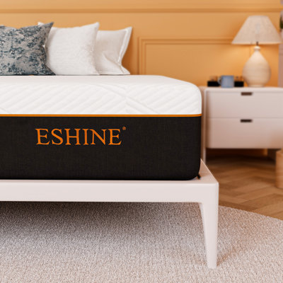 12" Medium-Plush Memory Foam Mattress with Green Tea–Infused Foam & Graphene Cover – 100-Night Free Trial by ESHINE