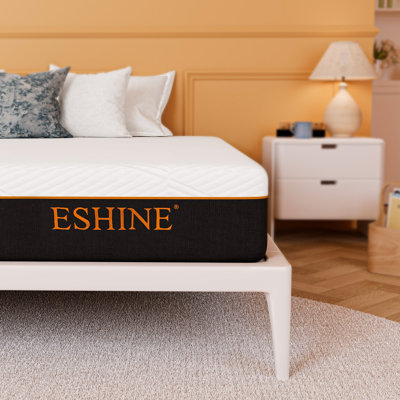 10" Medium Memory Foam Mattress with Green Tea–Infused Foam & Graphene Cover– 100-Night Free Trial by ESHINE