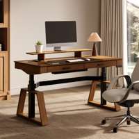 Goldie TX63, Standing Desk by Orren Ellis