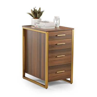 Chaseburg 16.85 Wide 4 -Drawer File Cabinet by 17 Stories