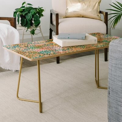 Schatzi Leopard Snow Coffee Table by East Urban Home