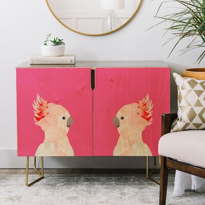 Hello Sayang Hello Polly Credenza by East Urban Home