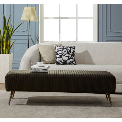 Thornbury Upholstered Bench by Kelly Clarkson Home
