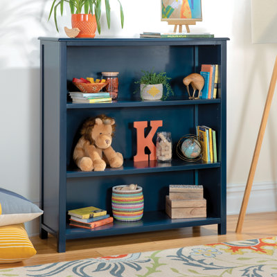 Taiga 3-Shelf Bookcase - Navy by Guidecraft