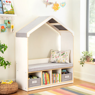 EdQ Reading Seating Nook and Storage Natural by Guidecraft