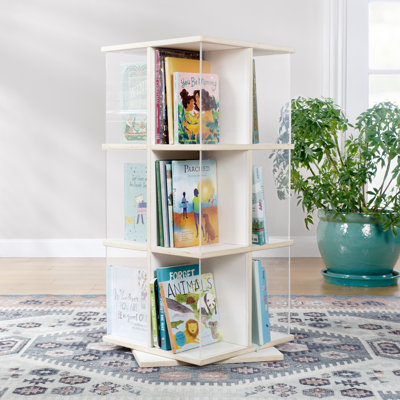 EdQ Essentials Rotating Book Display 3 Tier by Guidecraft
