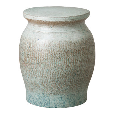 Large Koji Garden Seat, Coastal Splash 18x22" by Emissary Home and Garden