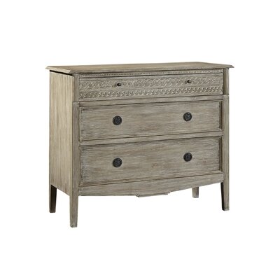 Delilah 3 Drawer Accent Chest by Furniture Classics