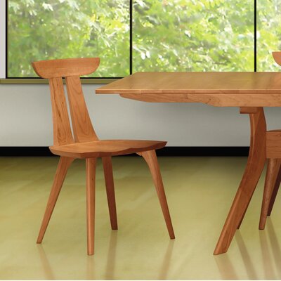 Estelle Solid Wood Slat Back Side Chair by Copeland Furniture