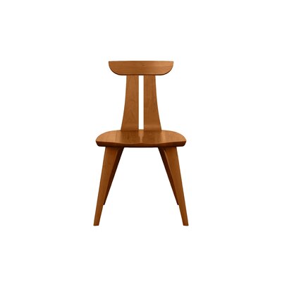 Estelle Solid Wood Slat Back Side Chair by Copeland Furniture