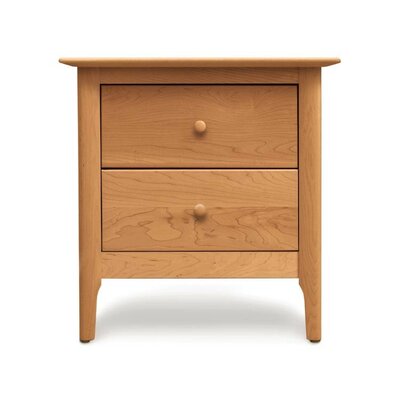 Sarah 2 Drawer Nightstand by Copeland Furniture