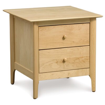 Sarah 2 Drawer Nightstand by Copeland Furniture