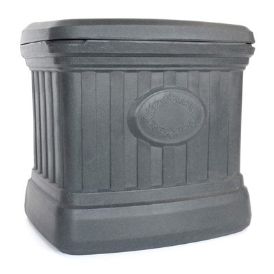 Sand, Salt, Ice Melt Outdoor 37 Gallon Plastic Deck Box by FCMP Outdoor