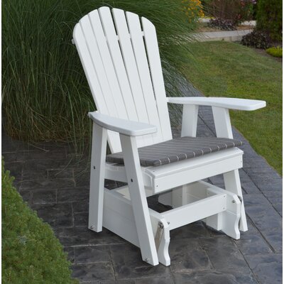 Eduardo Adirondack Glider Chair by Red Barrel Studio