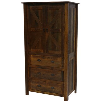 Premium Barnwood Armoire by Fireside Lodge