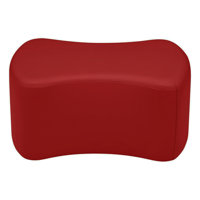 Pro Series Upholstered Bowtie Ottoman 12" Height by Factory Direct Partners