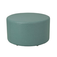 Pro Series Upholstered Round Ottoman by Factory Direct Partners