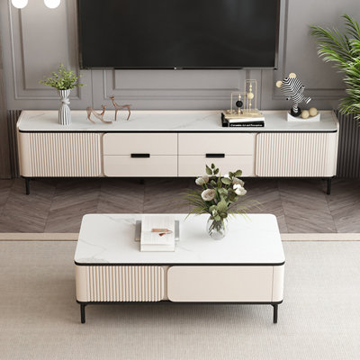 French style coffee table and TV stand by Finaewg