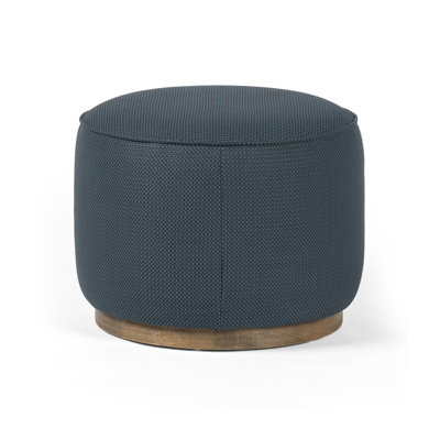 Callium 22" Wide Faux Leather Cocktail Standard Ottoman by Wade Logan