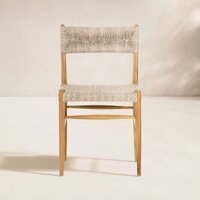 Dorita Outdoor Dining Chair-Natural Teak by Joss & Main