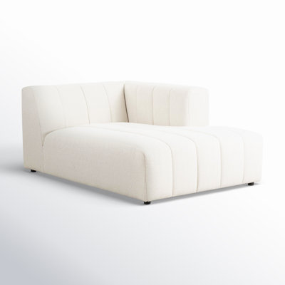 Bowry Upholstered Chaise Lounge by AllModern