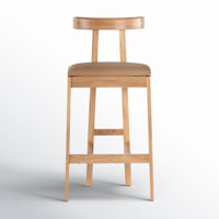 Seville Leather Bar & Counter Stool by AllModern