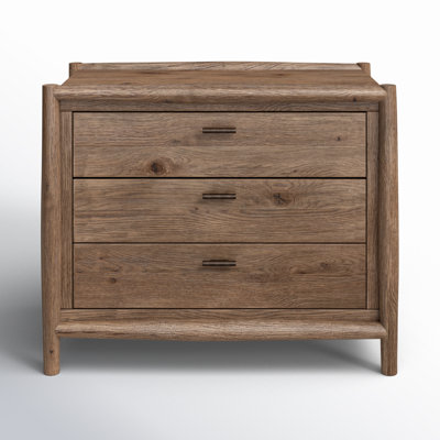 Cayenne 3 - Drawer Solid Wood Nightstand by Birch Lane